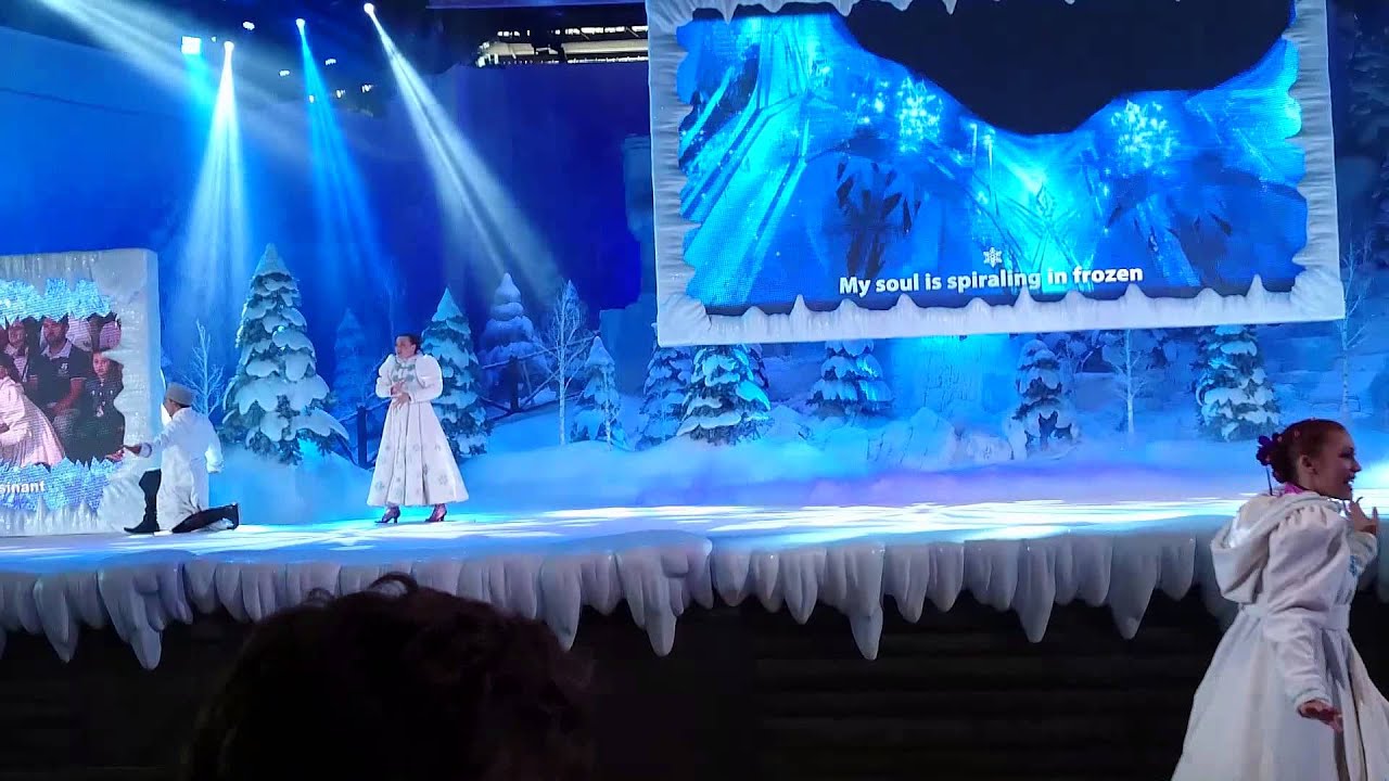 Frozen Show LET IT GO Disney Paris