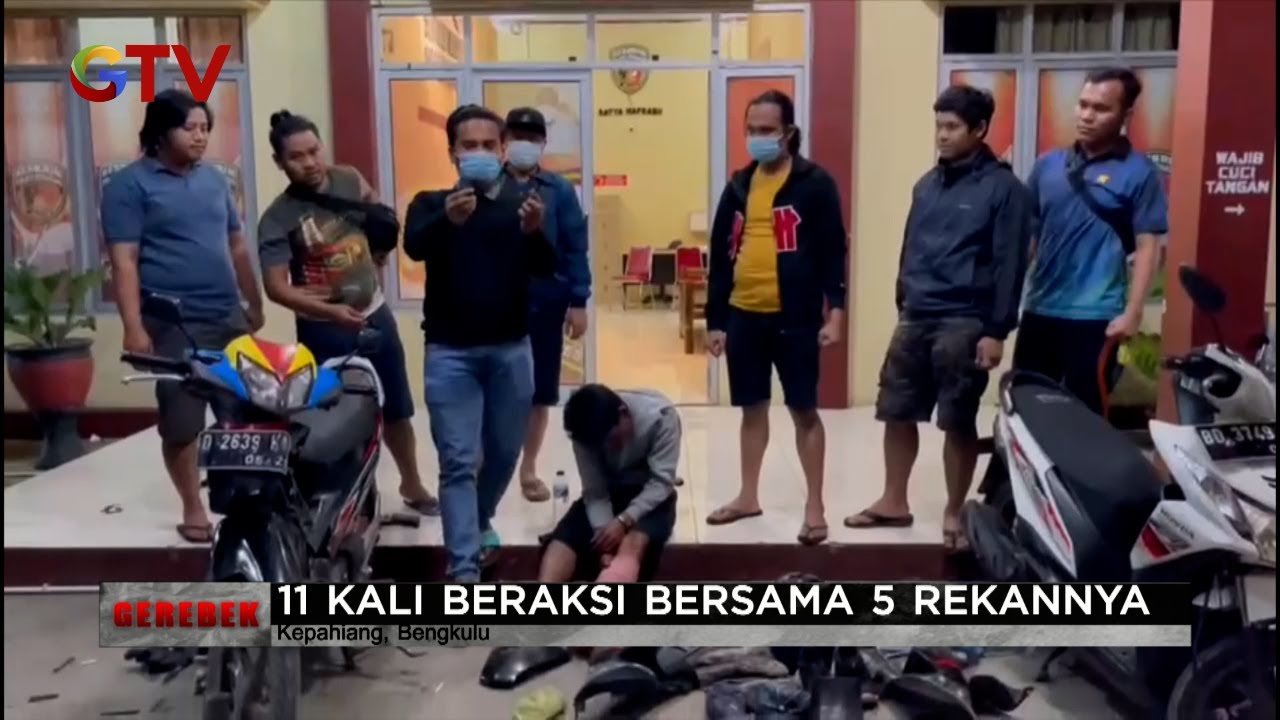 Sergap Pelaku Curanmor di Kepahiang, Bengkulu #Gerebek 23/12