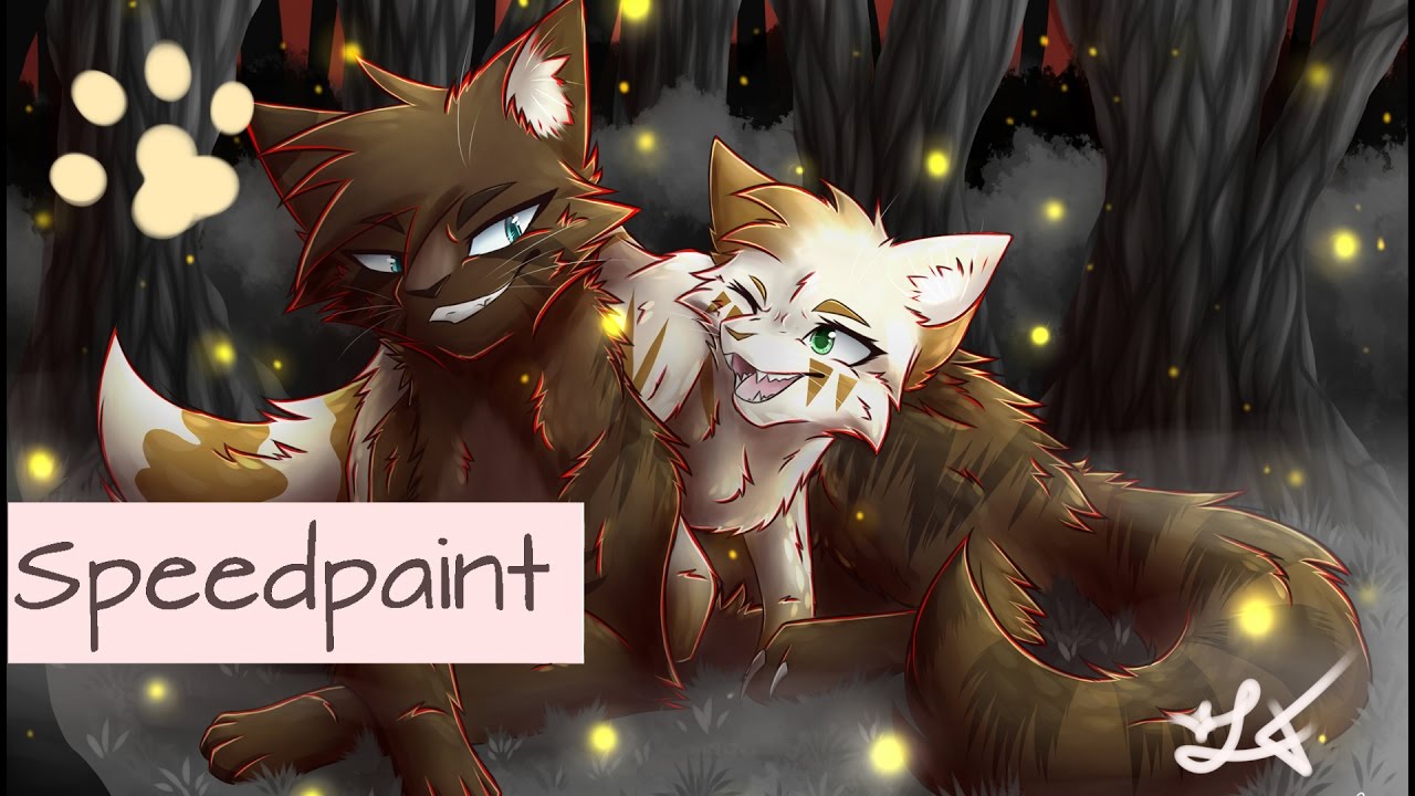 Speedpaint - Moon & Hawkfrost