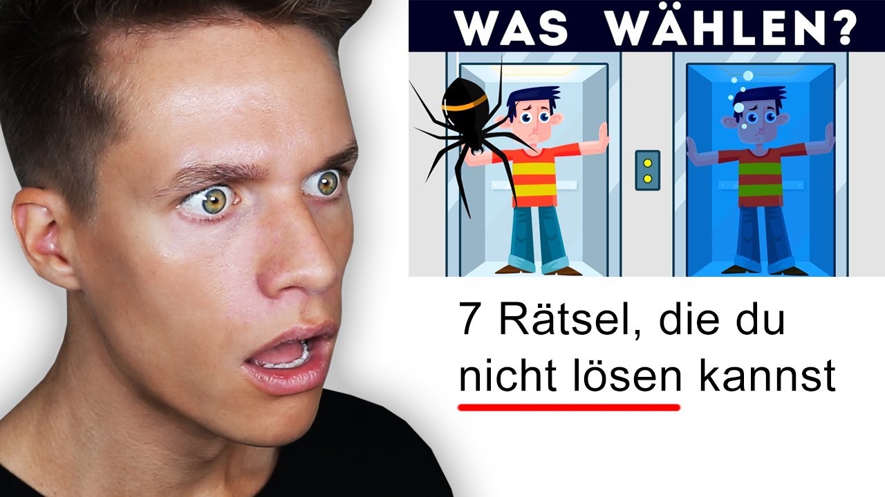 7 Rätsel, die du NICHT lösen kannst