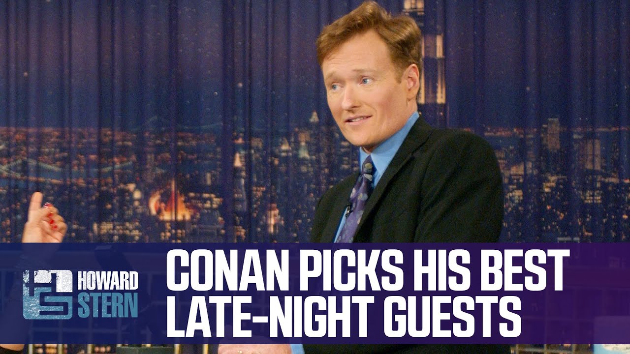 Conan O&rsquo;Brien Picks His Favorite Late-Night Guests