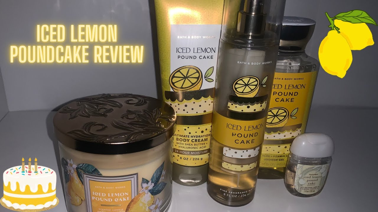 Bath & Body Works | Iced Lemon Pound Cake Review 🍋🎂