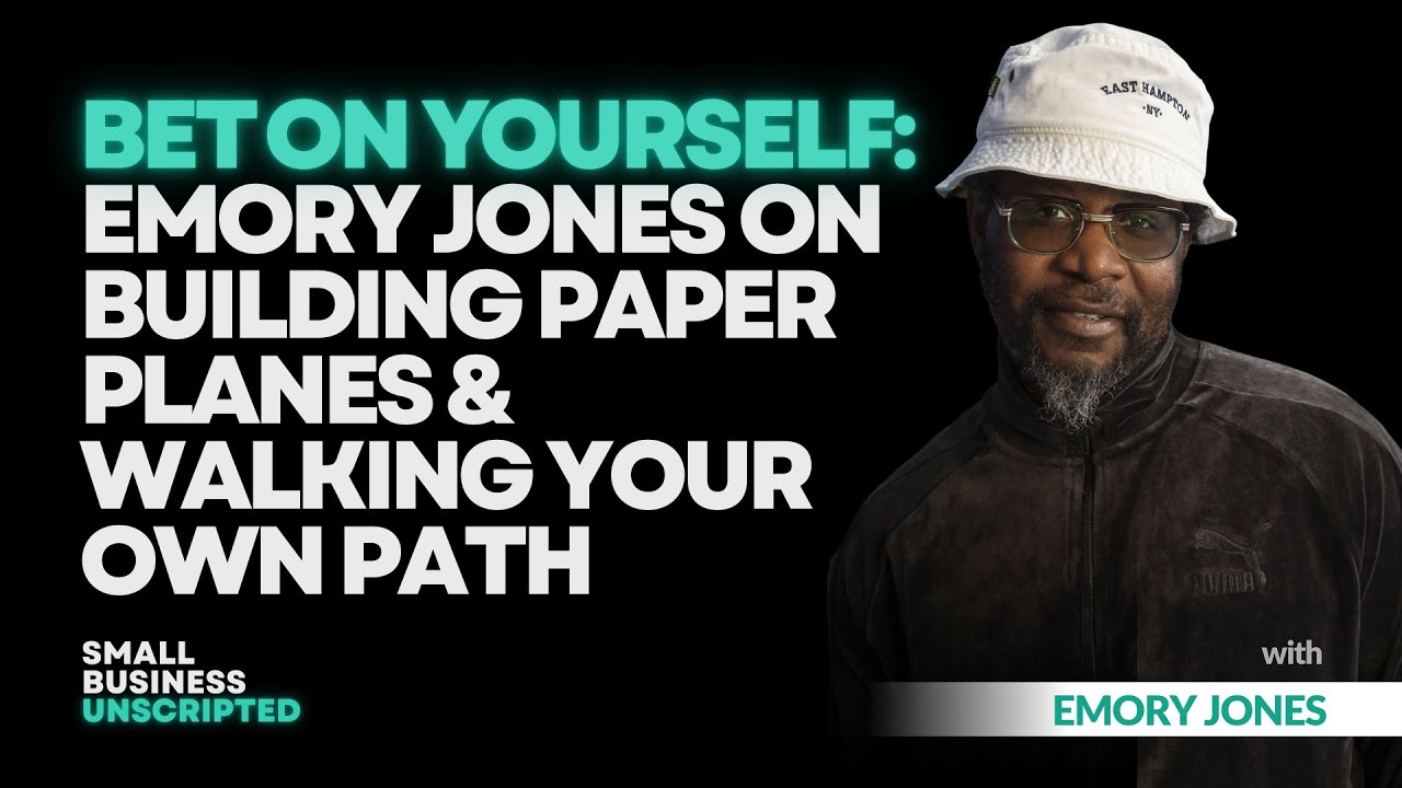 Episode 7 - Bet on Yourself: Emory Jones on Building Paper Planes & Walking Your Own Path