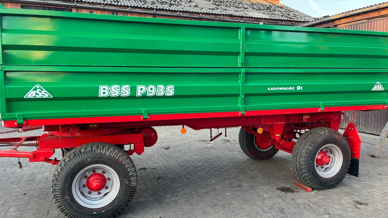 -R-E-M-O-N-T- Przyczepy BSS P93S 9T (CZESKA) |Od A do Z |AgroTeam Zetor|