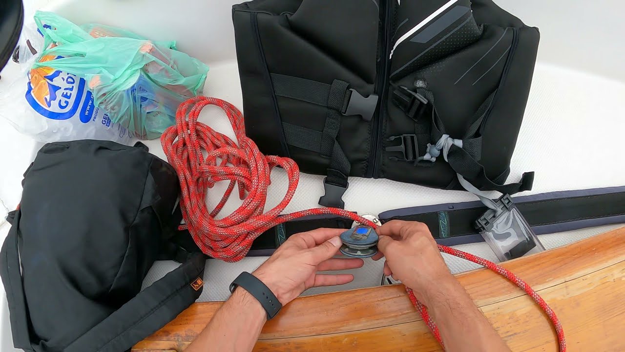 Preparando o meu veleiro Dingue