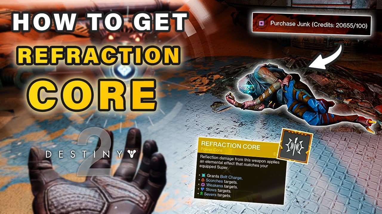 Как получить модификатор Exotic Mod «Ядро преломления» для клинка Praxic Blade в Destiny 2 ► допо...
