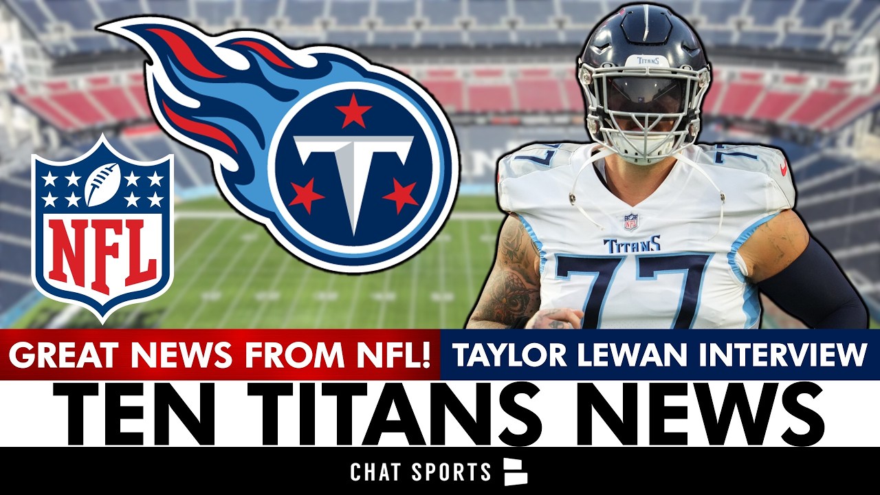 The Tennessee Titans Just Got GREAT NEWS From The NFL | Taylor Lewan Interview