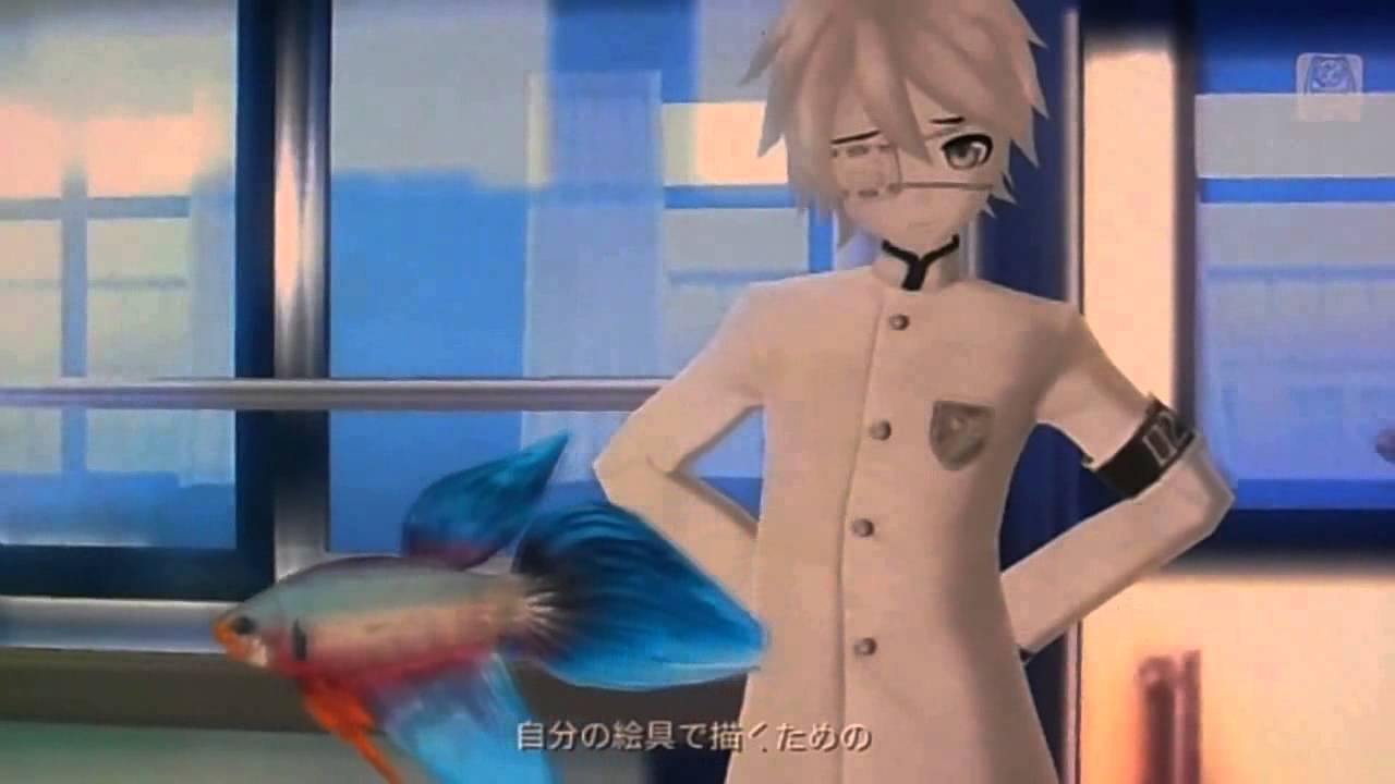 [Kagamine Len] Monochrome ∞ Blue Sky [Project Diva f ]