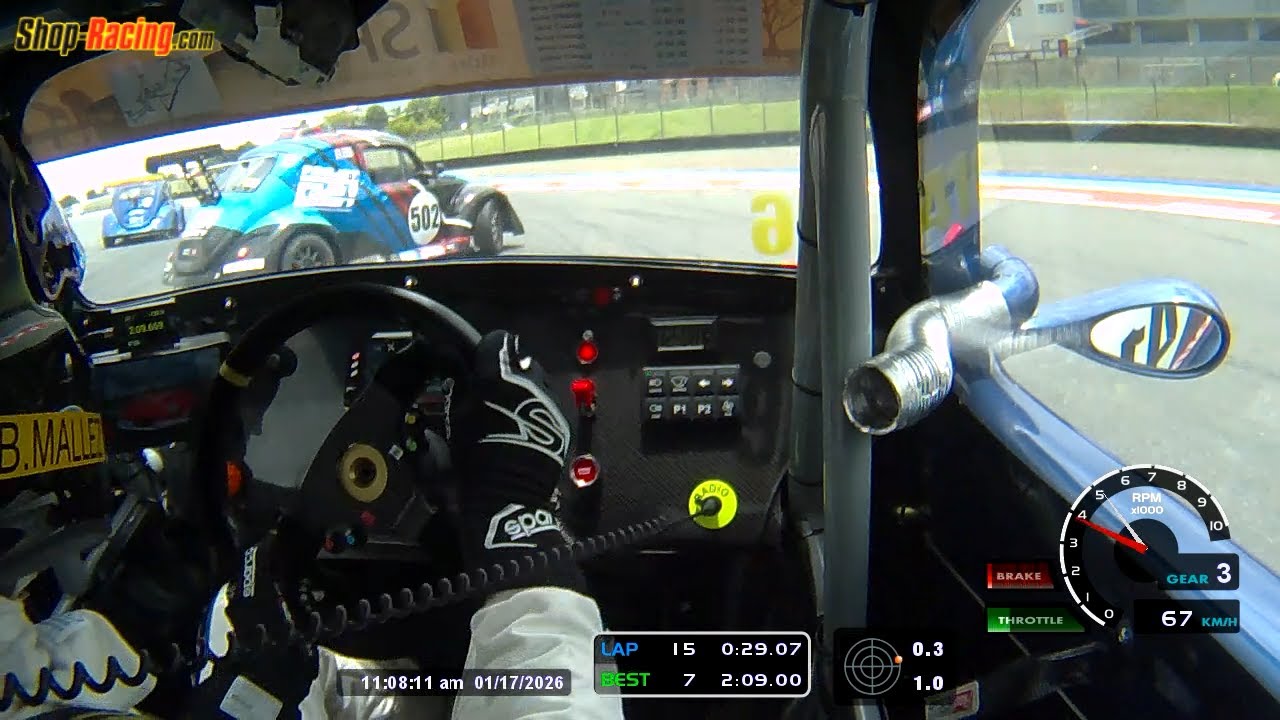 Départ des 8h de Kyalami 2026 - onboard FunCup #416 - Gruau SKR