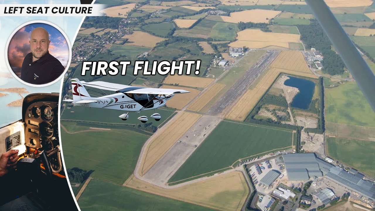 First Flight in G-IGET (Skyranger Nynja) | Gloucester to Shobdon