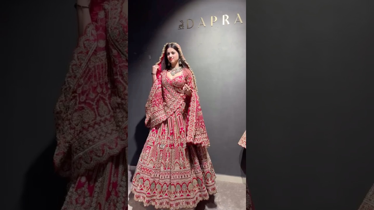 Bridal lehenga ✨.                                   