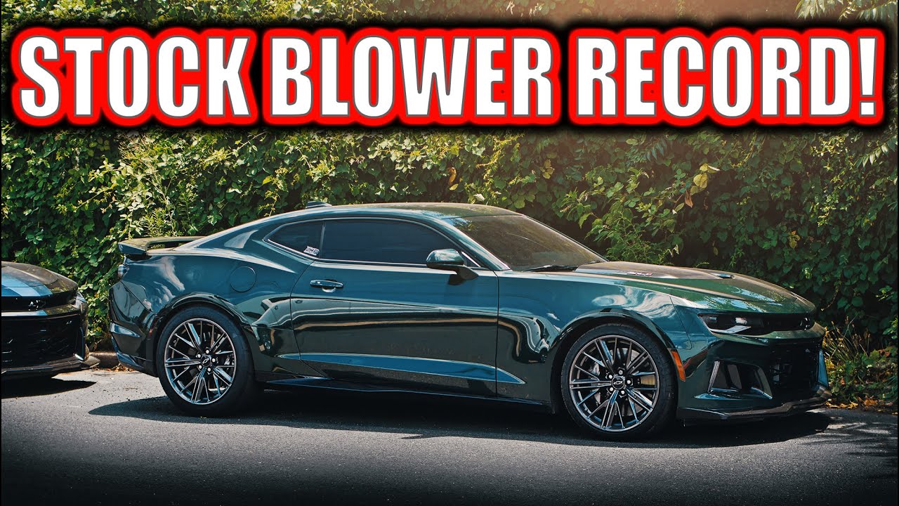 1,000+ whp with a STOCK LT4 Blower!