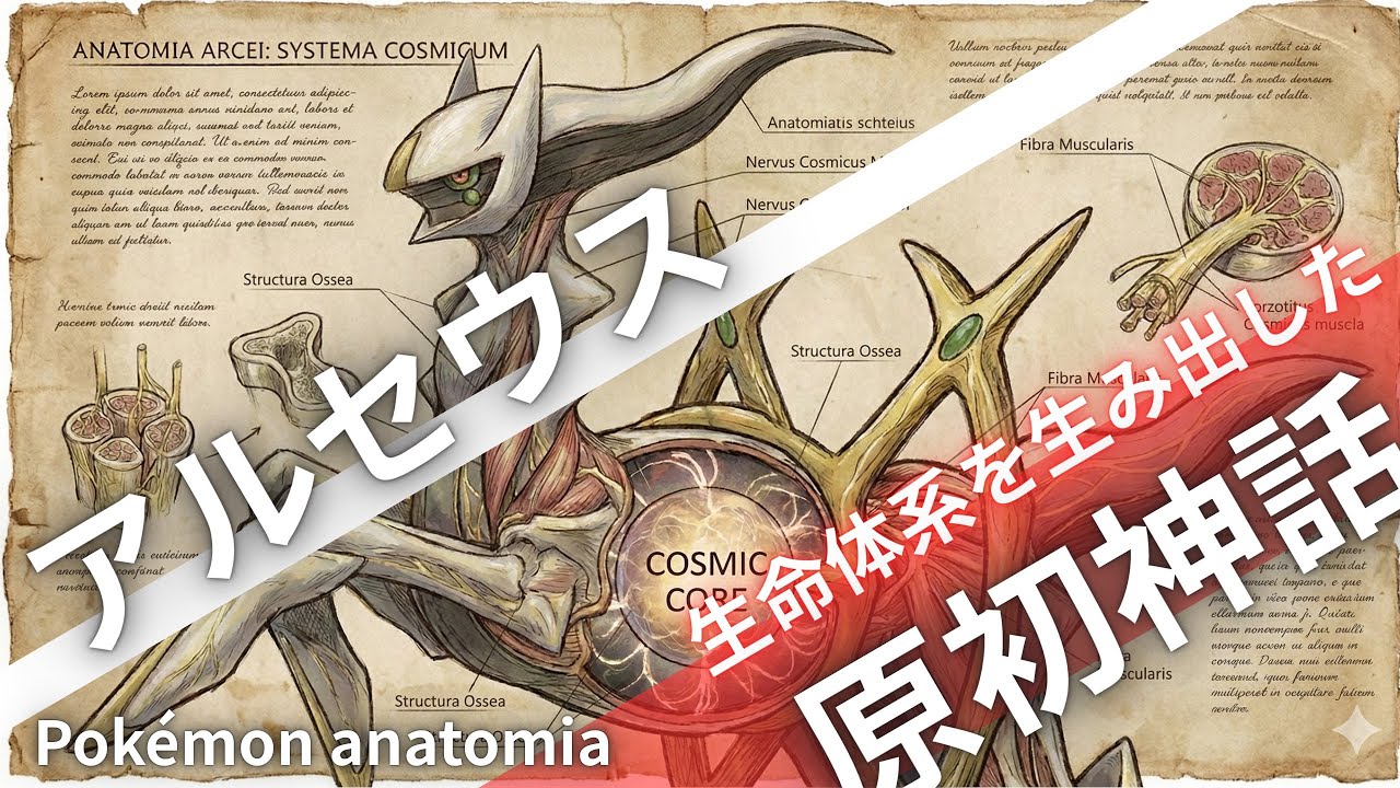【アルセウス】神か、生物か、それとも宇宙そのものか