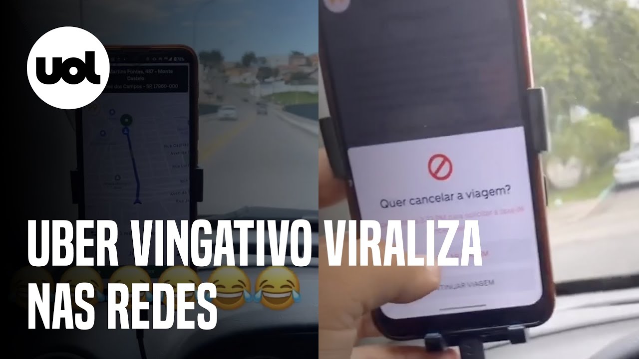 Motorista do Uber cancela corrida como revanche contra passageira