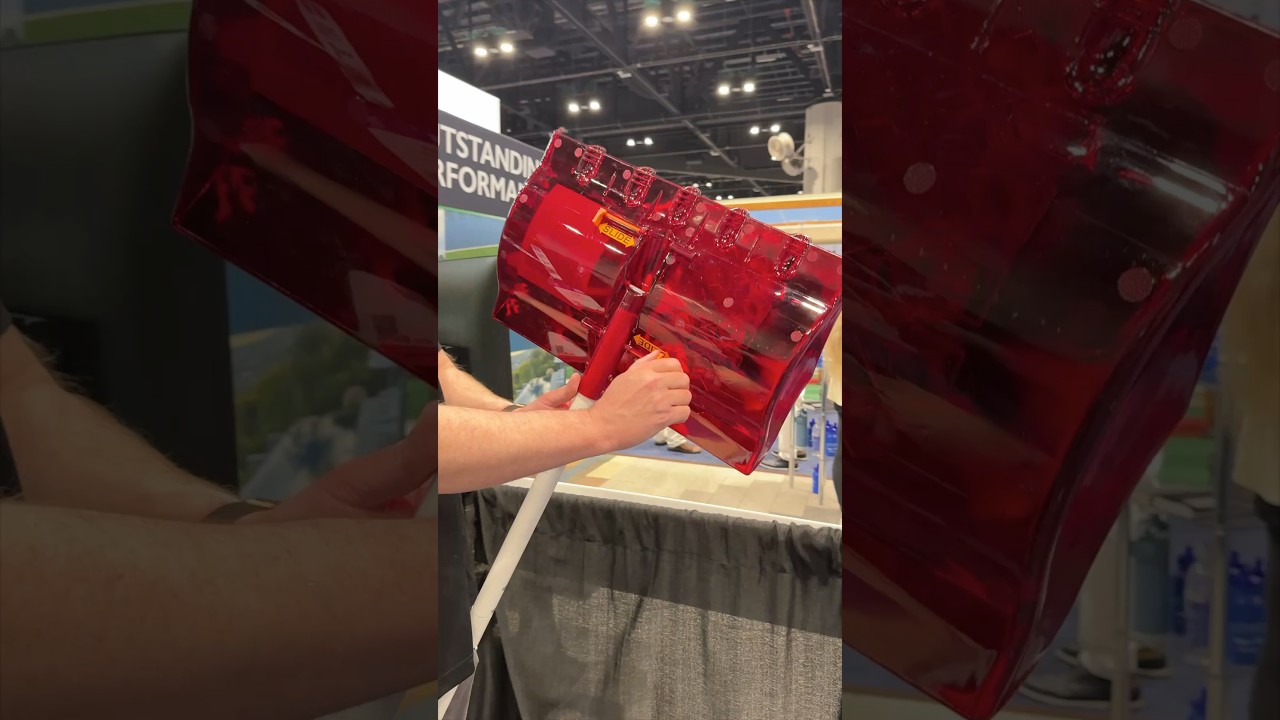 Innovative Snow Shovel Design! #cooltools #snowremoval #innovation