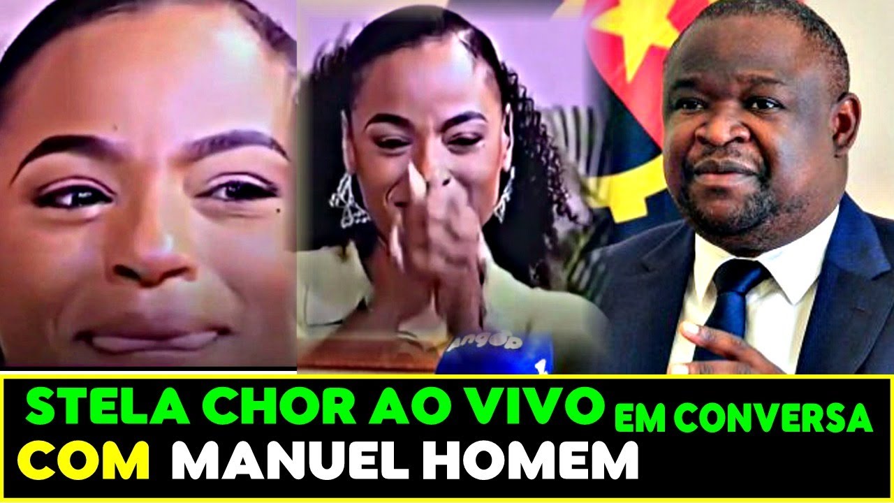 STELA CHORA AO VIVO FALAR COM MANUEL HOMEM '' MUITO OBRIGADA ''