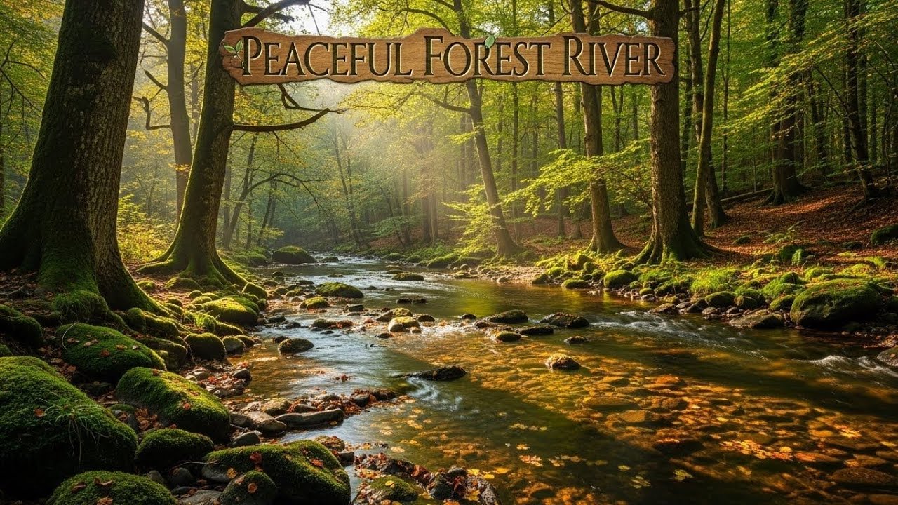 River and Forest Sounds 🌿🌊 Calm Nature Ambience for Relaxation and Focus #2747