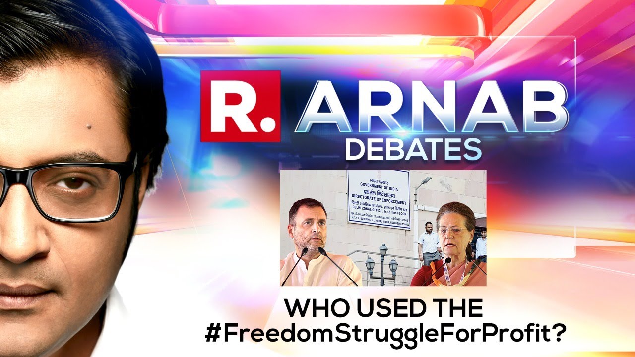 National Herald Scam: Did Congress Sully Freedom Movement Legacy For Profit? | Arnab Debates
