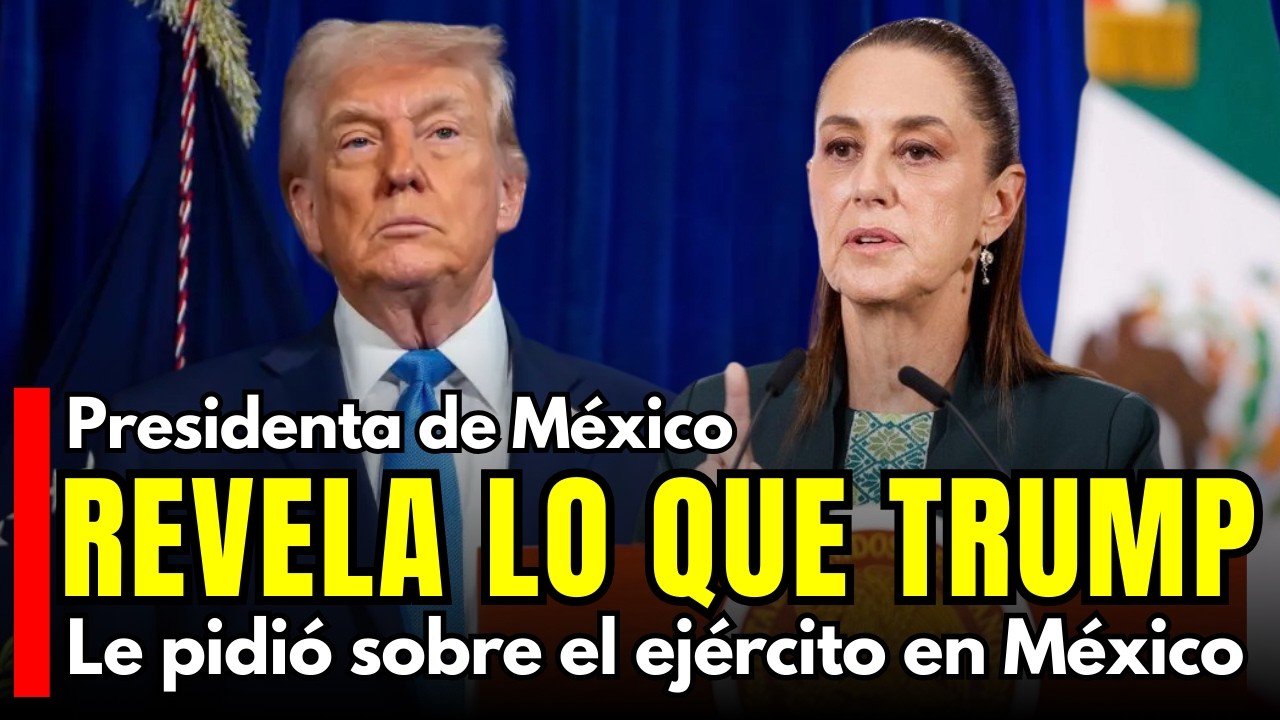 RECHAZA PROPUESTA militar la presidenta de México