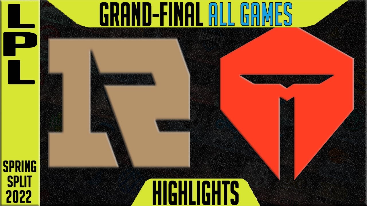 RNG vs TES Highlights ALL GAMES | Grand-Final LPL Playoffs Spring 2022 | Royal vs TOP Esports