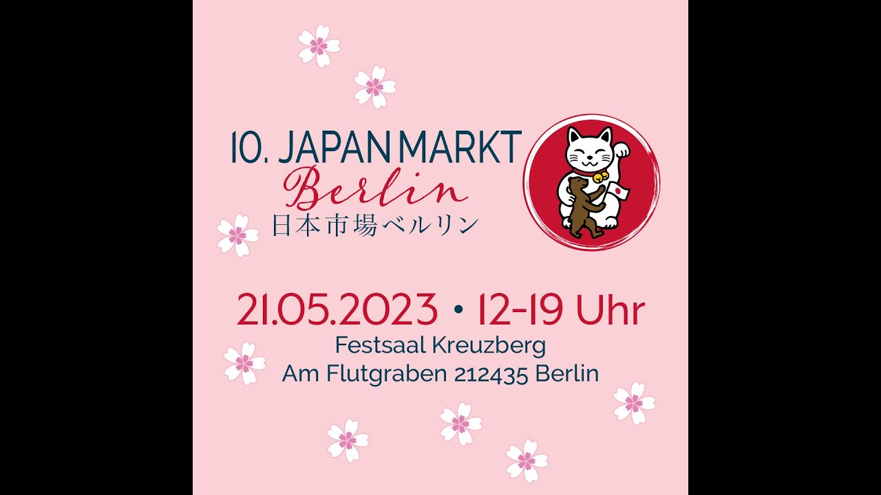 Japanmarkt Berlin 2023 KIRSCHBLÜTENFEST