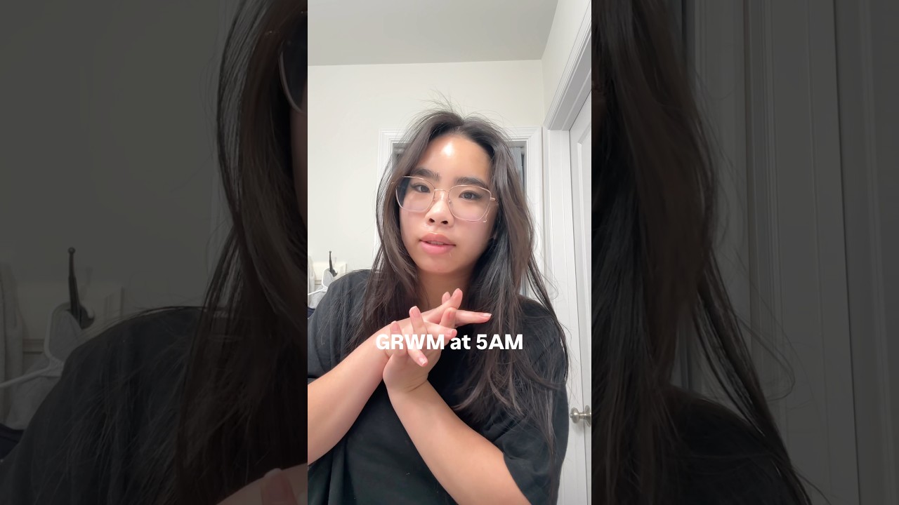GRWM at 5 AM#makeup #grwm #fyp #beauty #thewaffleseliseu