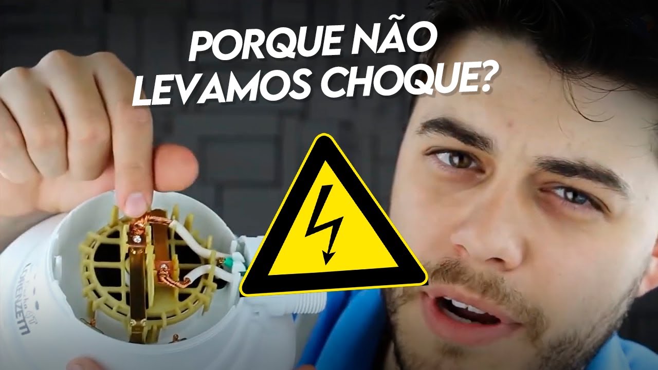 Porque você NÃO TOMA CHOQUE no Banho