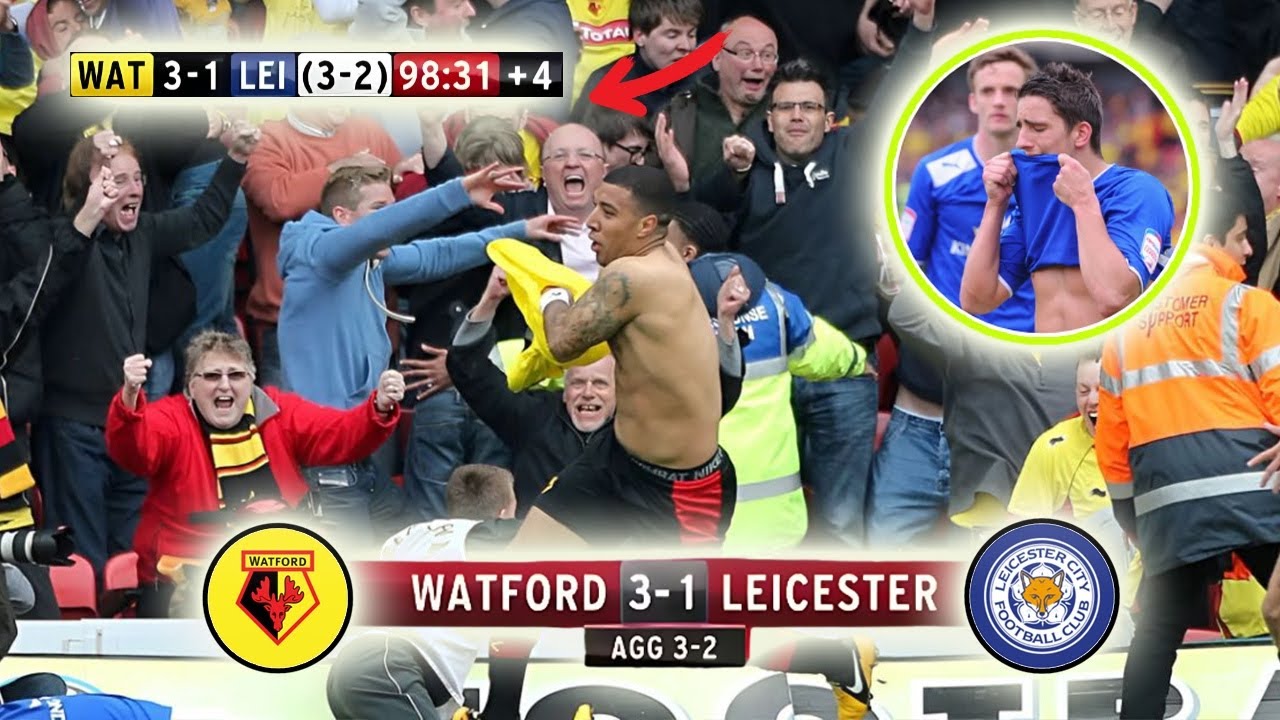 Watford vs Leicester 2013 – The Most Insane Ending in Football History !