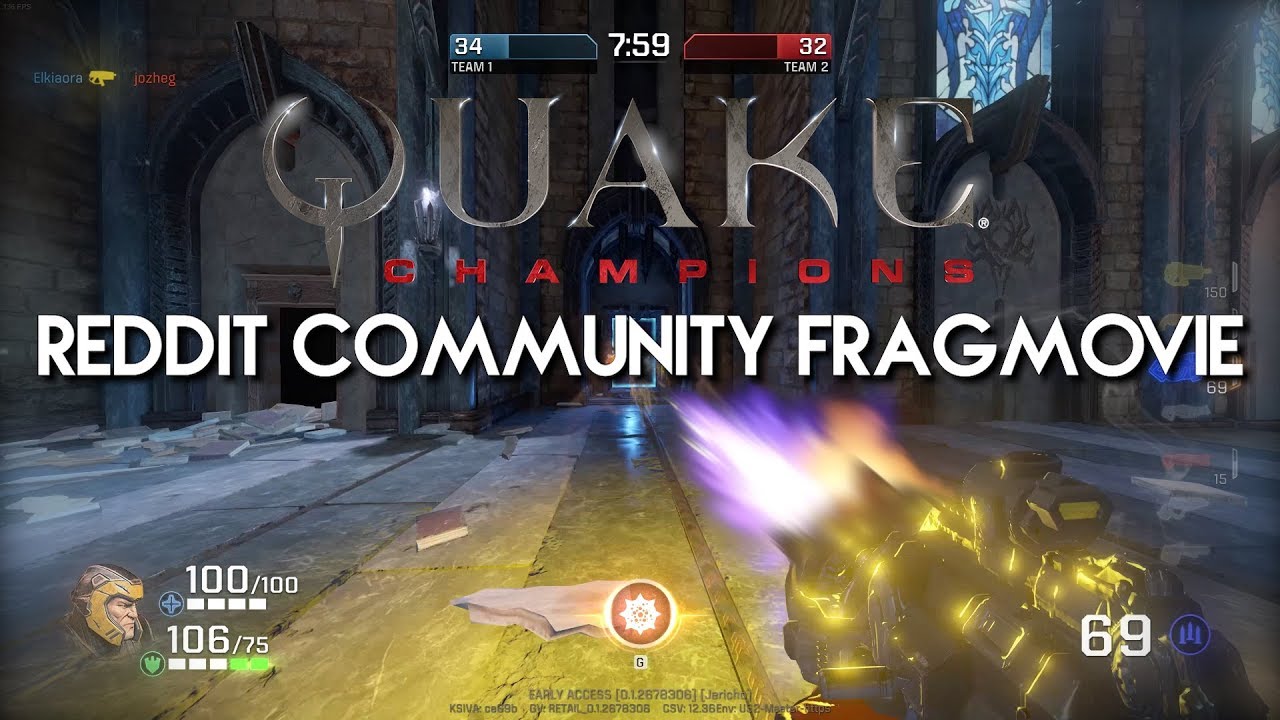 Quake Champions | Reddit Community Fragmovie