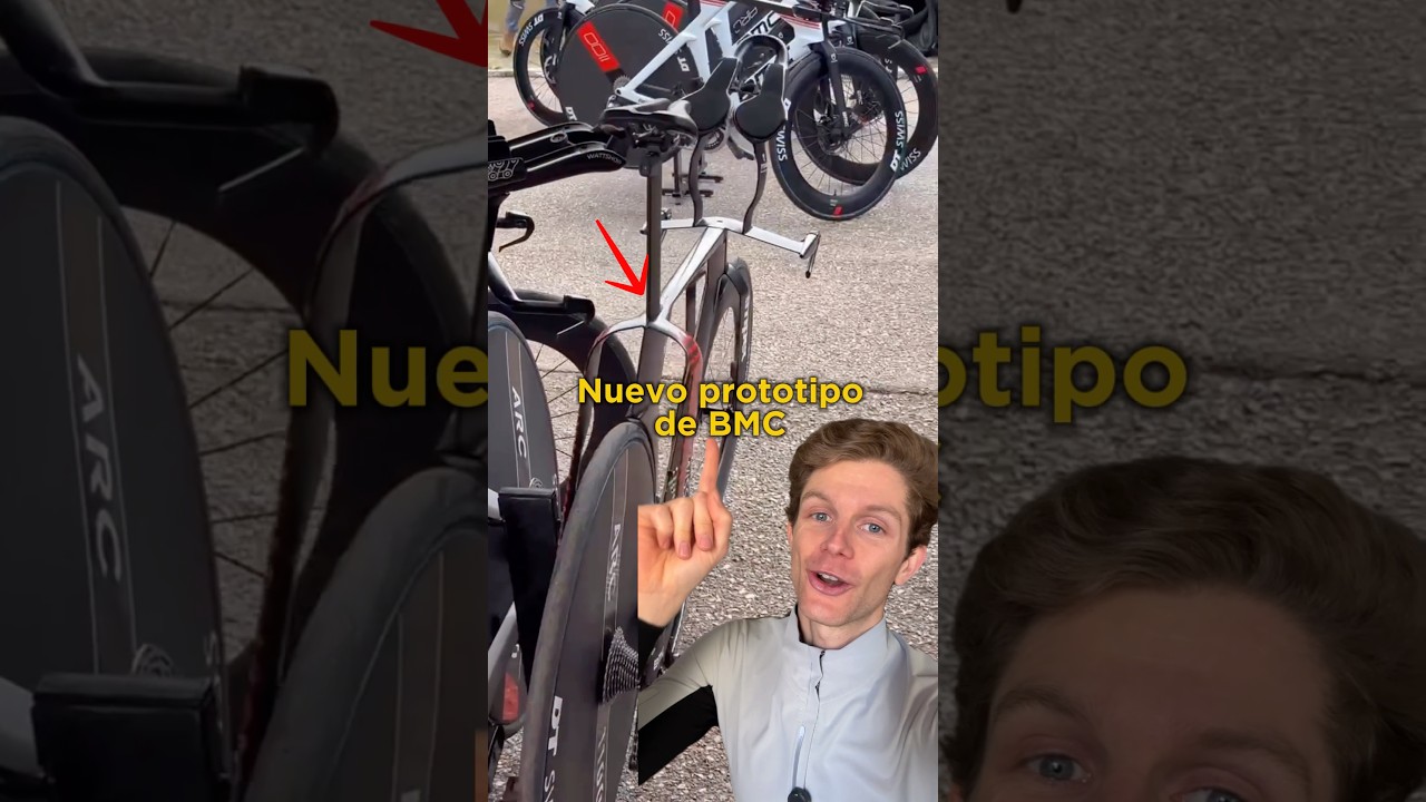 NUEVA BICI de crono BMC (prototipo): ￼Tudor ya la está usando