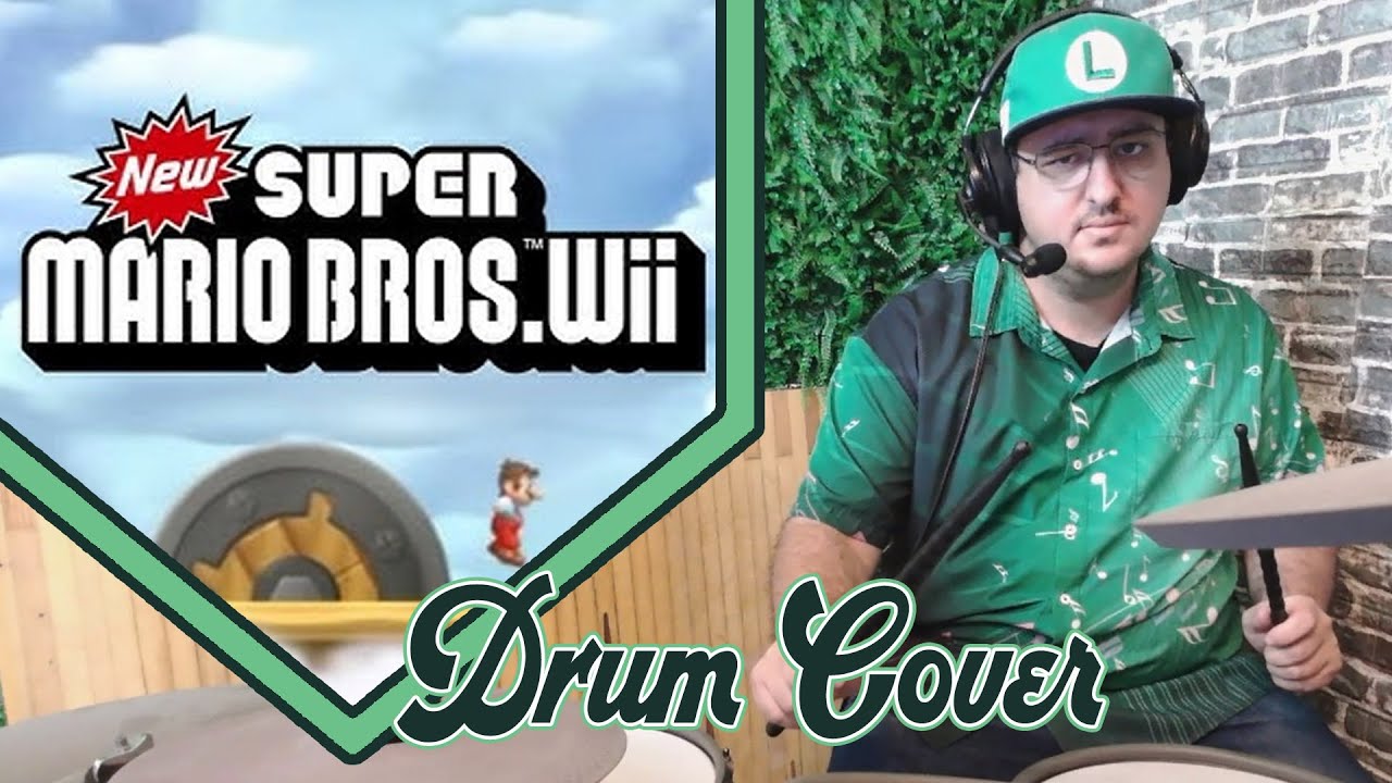 New Super Mario Bros. Wii: Airship Drum Cover