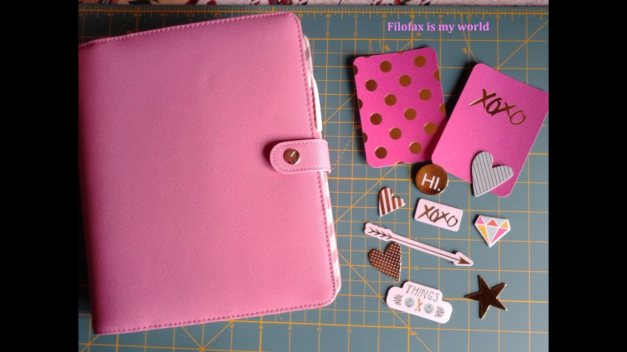 Kikki k Pink Planner - set up