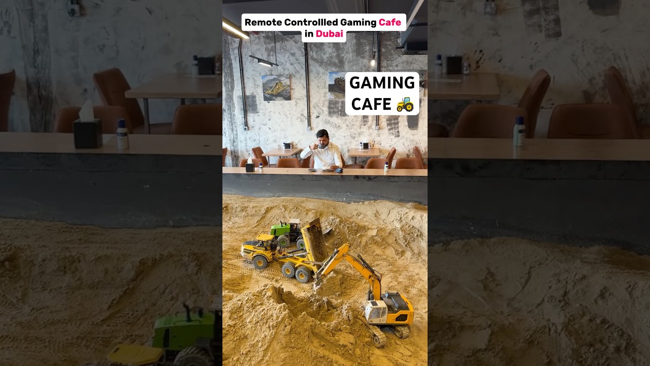 Remote Controlled Gaming Cafe in Dubai | RC Cities Gaming Cafe Dubai🇦🇪 #gamingcafe
