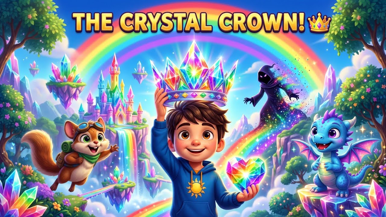 🌈 Rainbow Kingdom Adventure 🌈 | Kids Animated Story | Magical Fantasy Cartoon| Spriggle Stories Ep 4