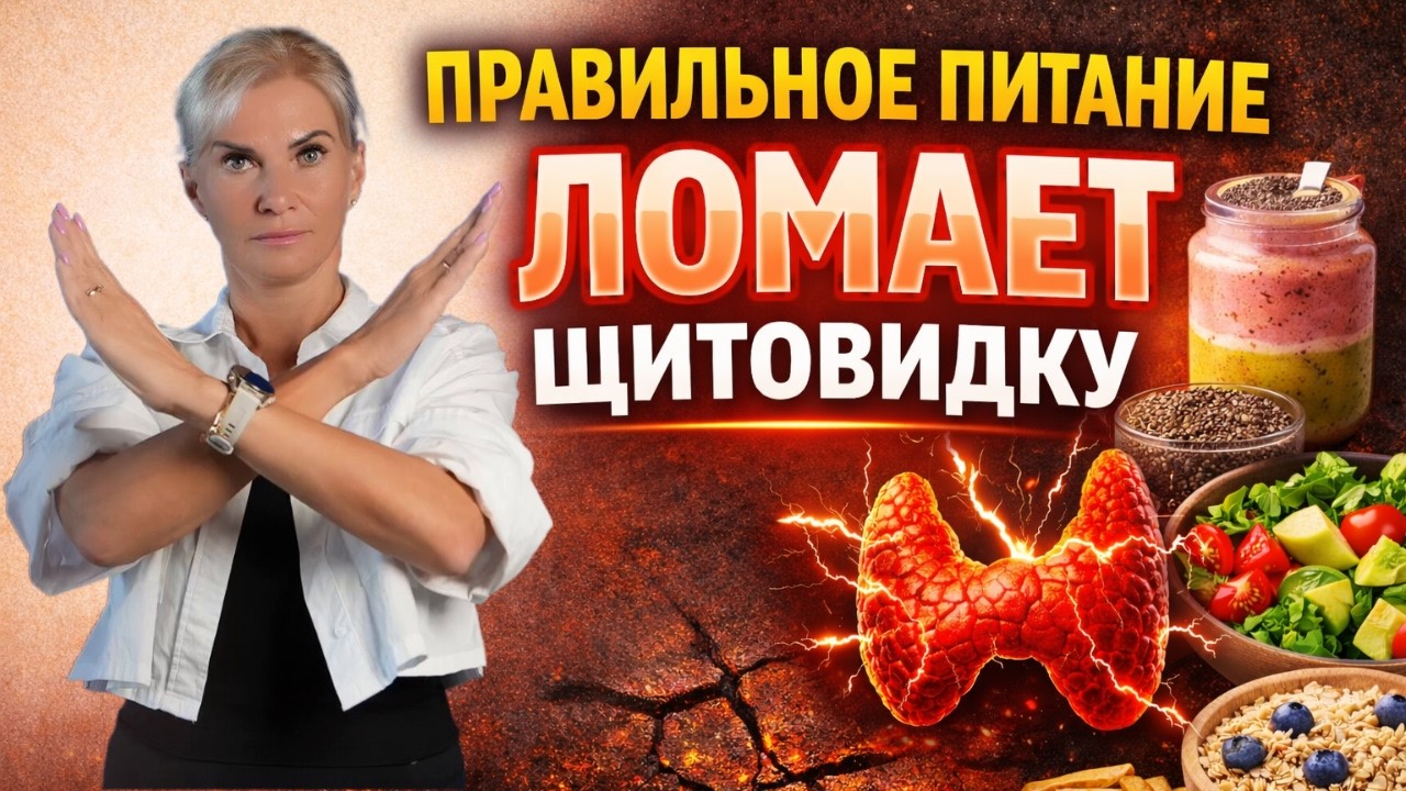 Гипотиреоз не всегда в анализах: 7 пищевых причин, почему нет энергии