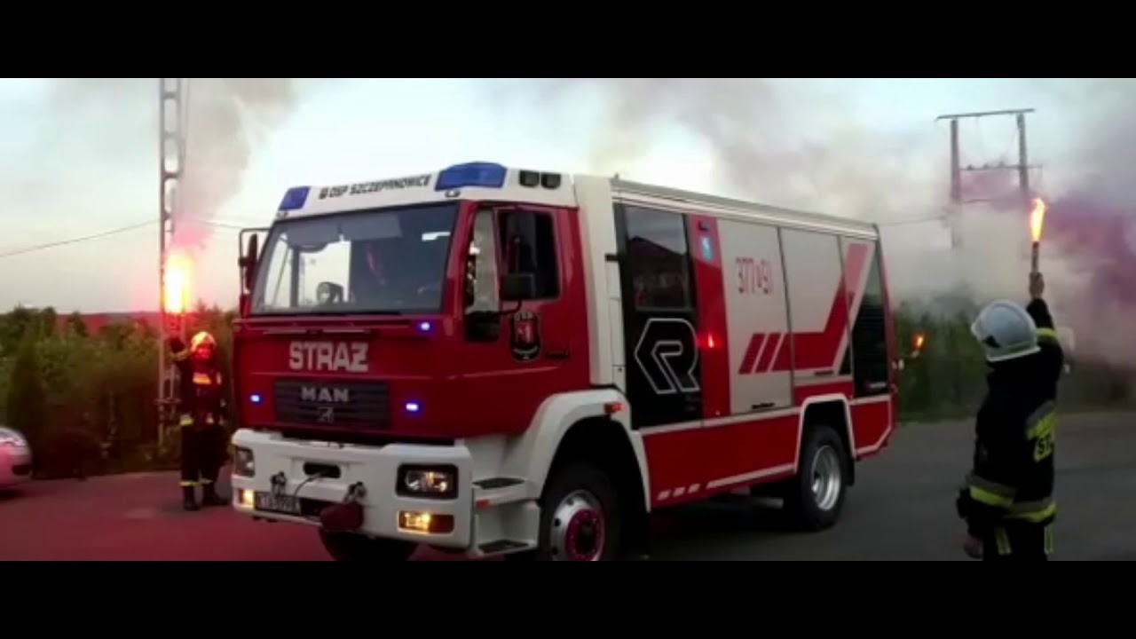 Przywitanie Nowego GBA MAN LE 14.280 ROSENBAUER
