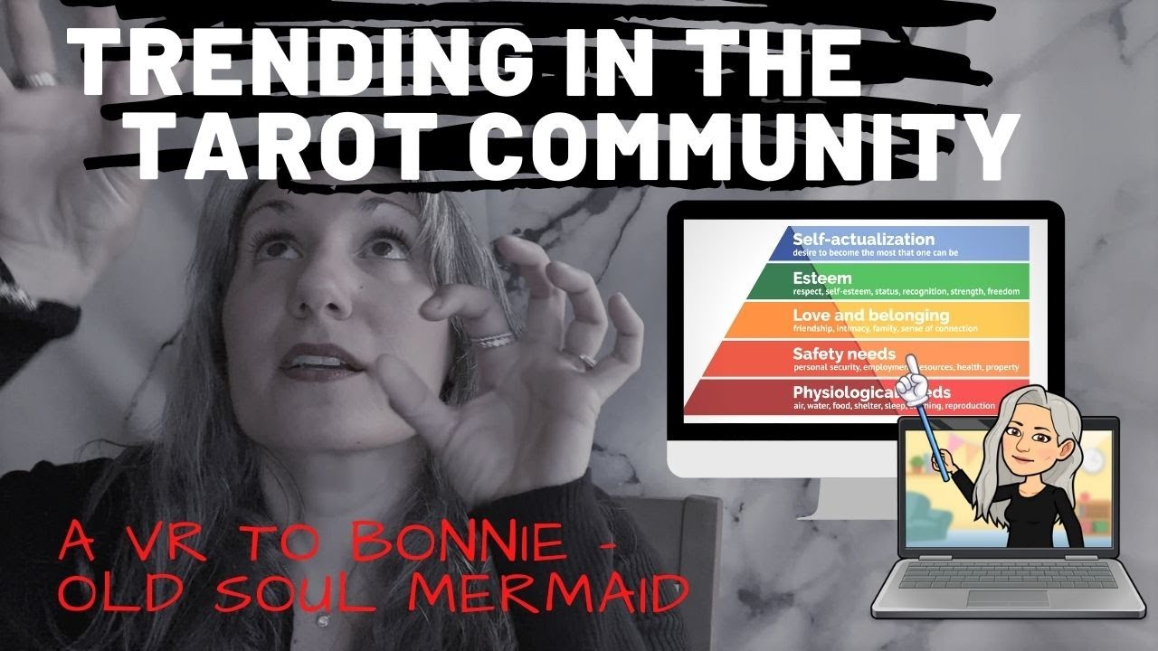 Trending in the Tarot Community - A VR to Bonnie at Old Soul Mermaid #trendingontarottube