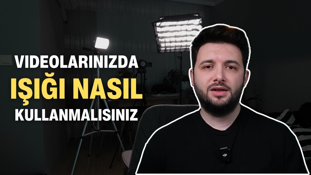 Videoda IŞIK Kullanım Teknikleri | PROFESYONEL IŞIKLANDIRMA NASIL YAPILIR? [2025] #ışık #bilgi
