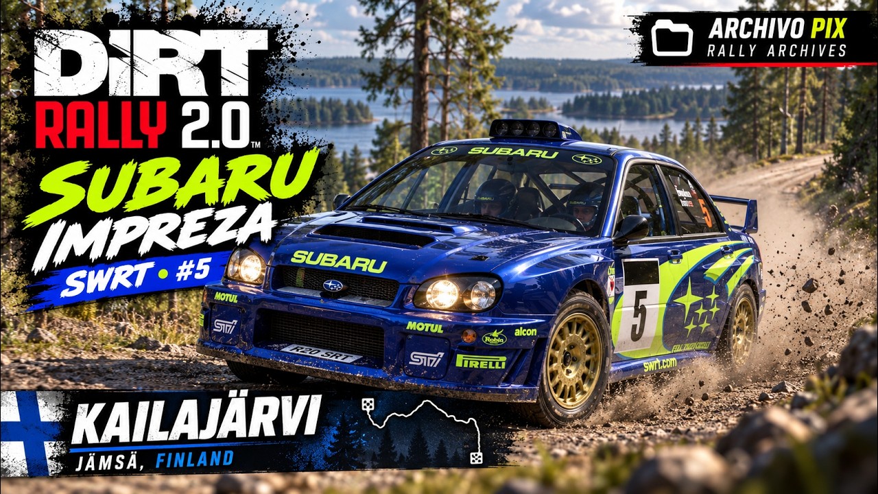 🏁 SUBARU IMPREZA SWRT #5 &mdash; FINNISH GRAVEL ATTACK! 🇫🇮 | DiRT RALLY 2.0 GAMEPLAY 4K 60FPS
