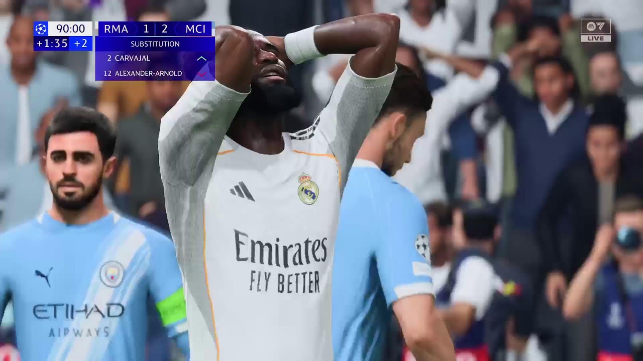 Real Madrid VS Man City LIVE MATCH