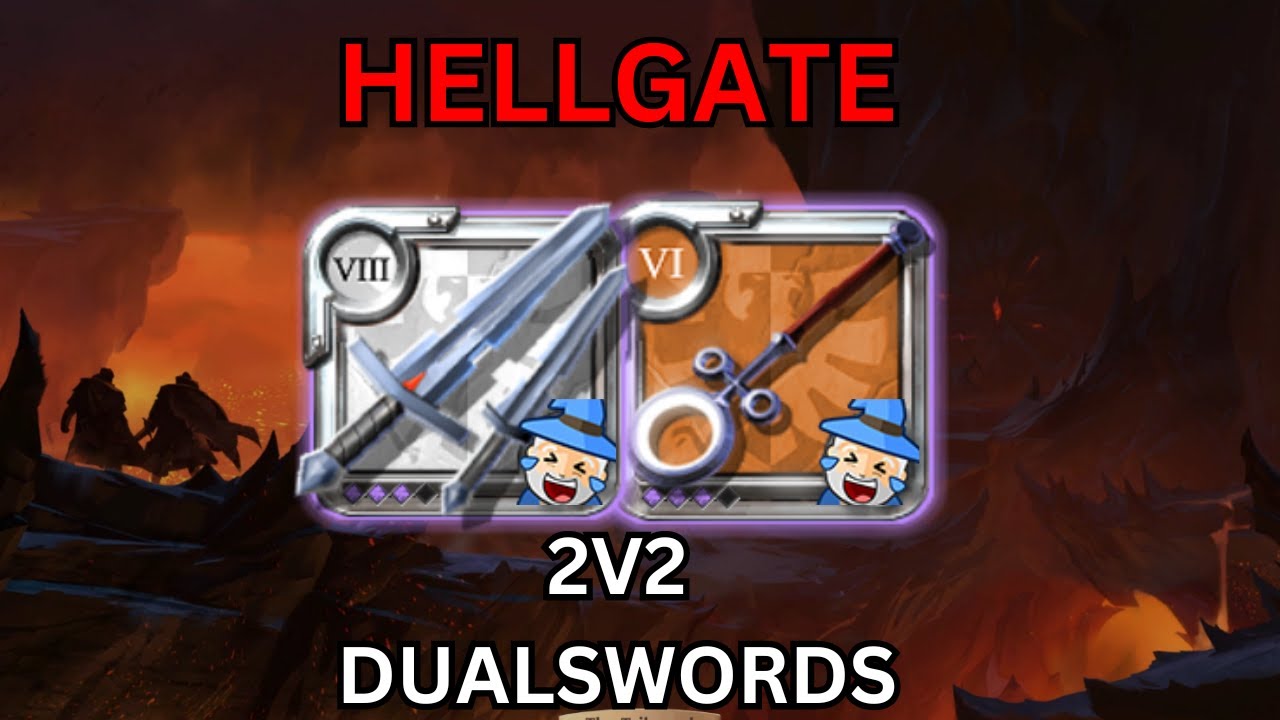 ALBION ONLINE | 2V2 HELLGATES | DUAL SWORDS #12