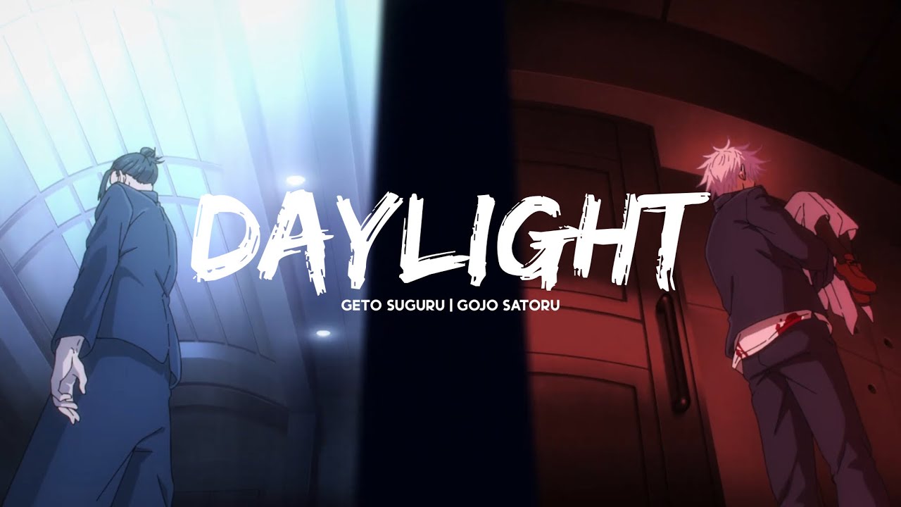 gojo satoru & geto suguru | daylight