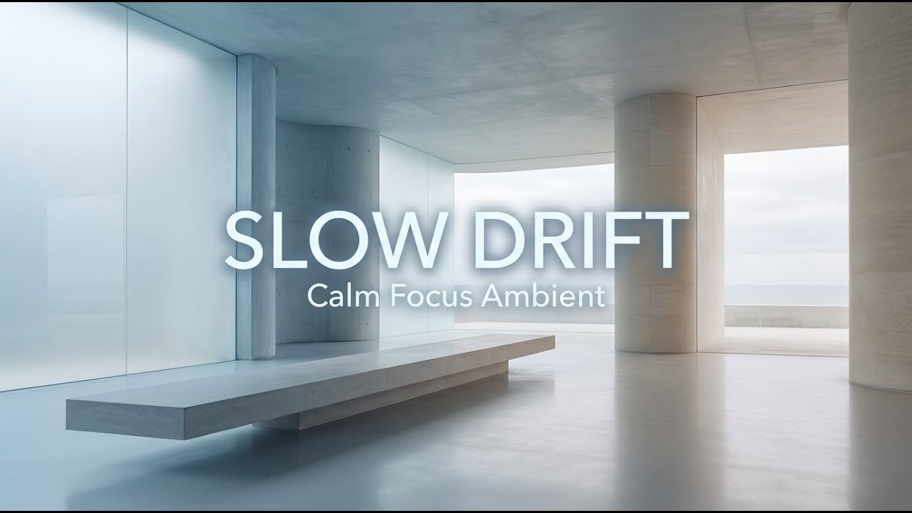 SLOW DRIFT — 2 Hours of Calm Focus Music for Study & Work | Focus Still