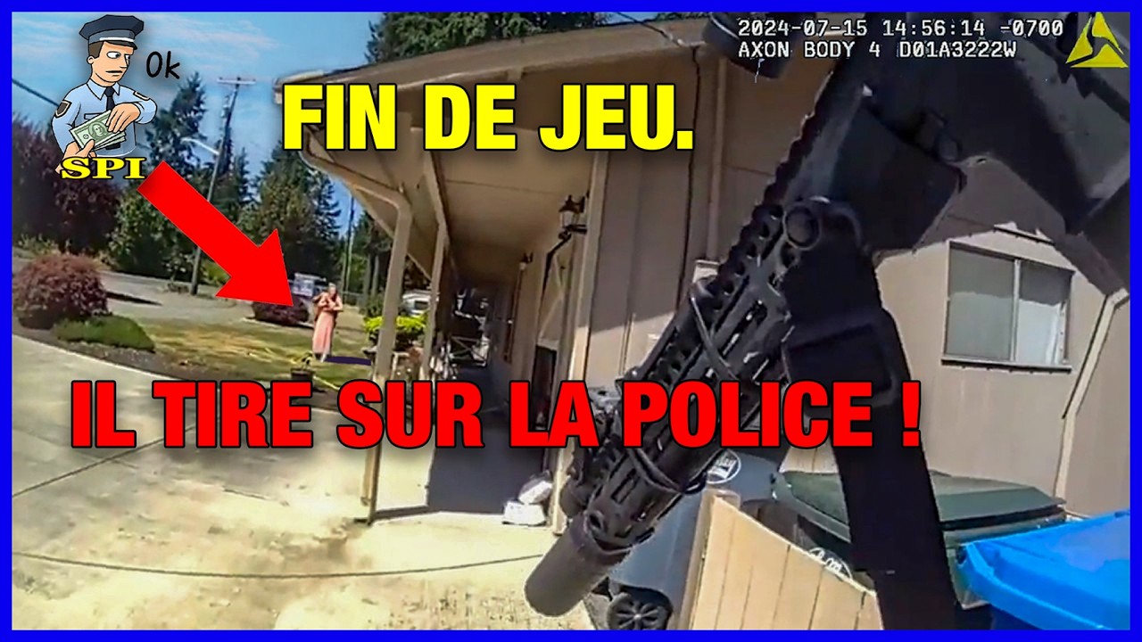 PRISE D'OTAGE ET ASSAUT, Un tueur traqu&eacute; finit NEUTRALIS&Eacute; par la police | Police am&eacute;ricaine