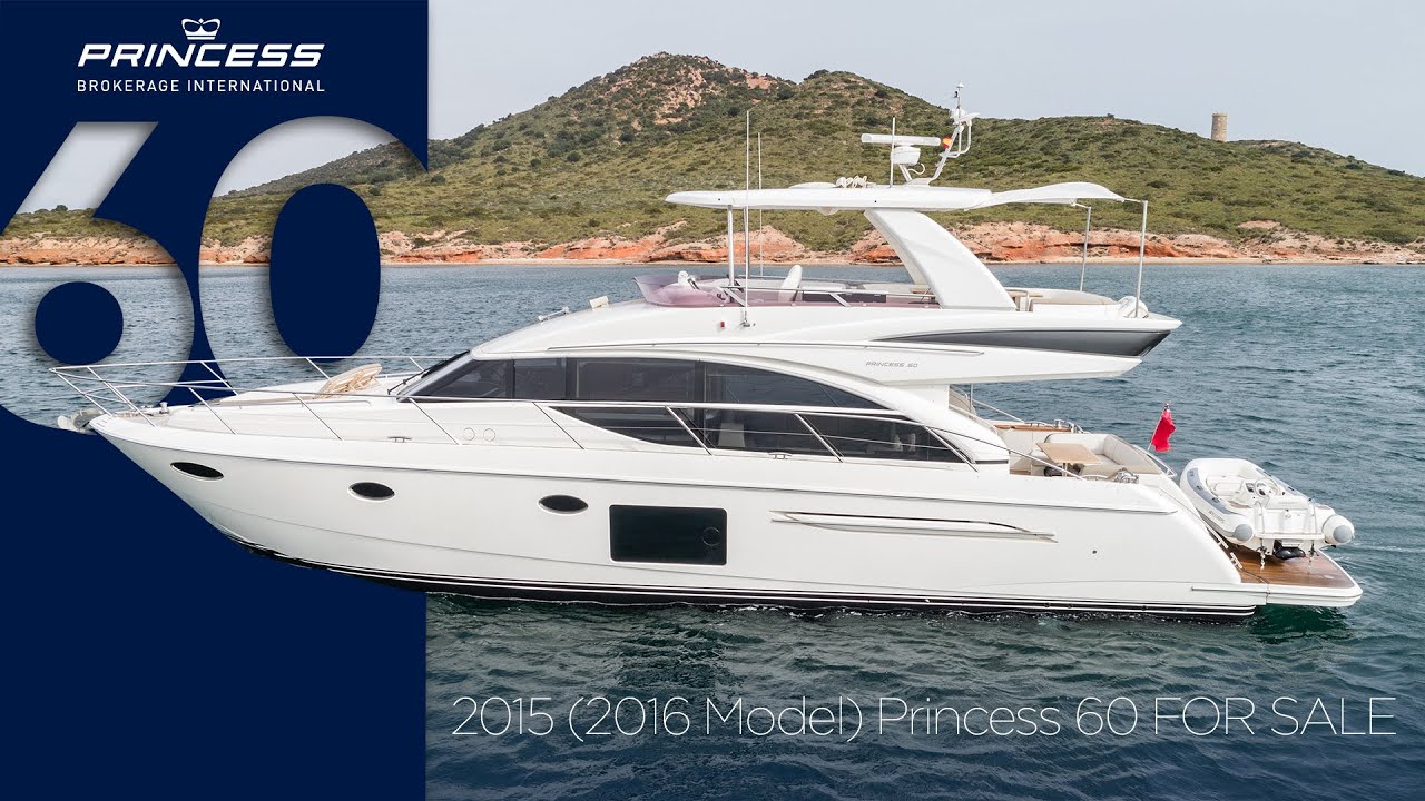 Princess 60 'Lady Limarjo V' FOR SALE in La Manga, Spain