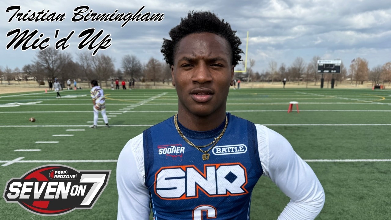Sand Springs' Tristian Birmingham Mic'd Up