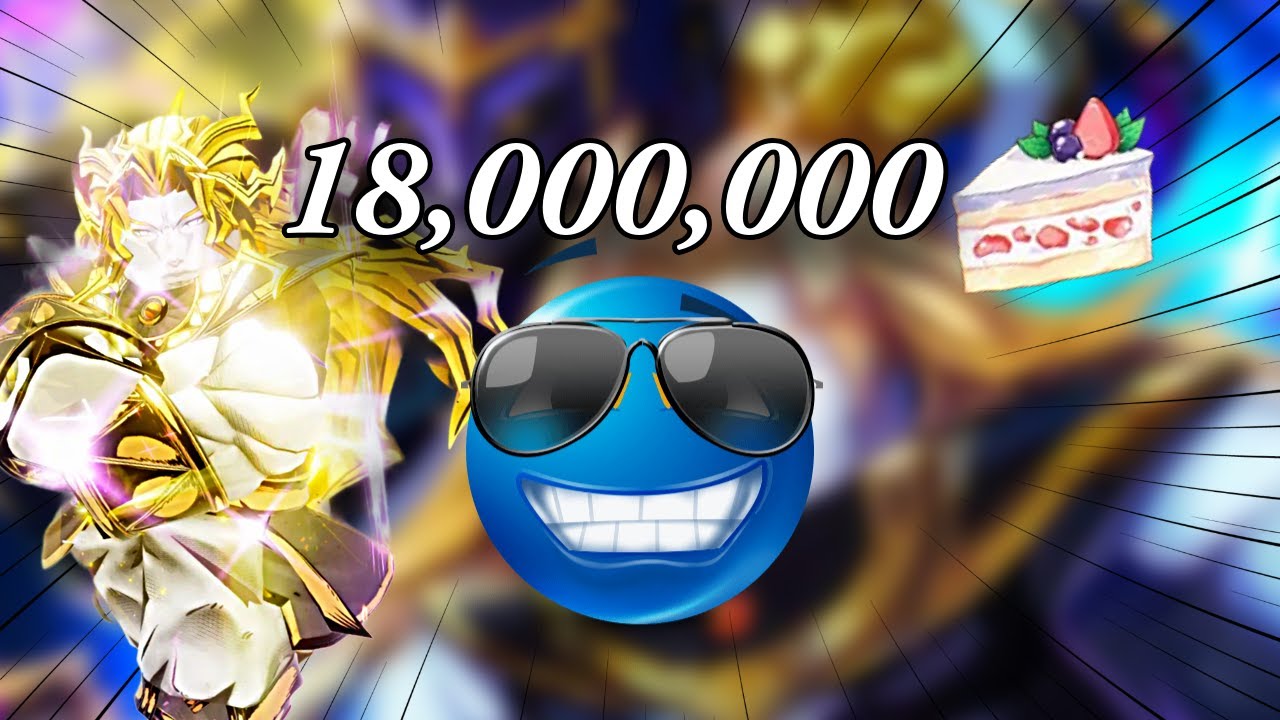 Anime Vanguards ! | I Thought 18M Cakes Was Enough for Serialized Dio 💀