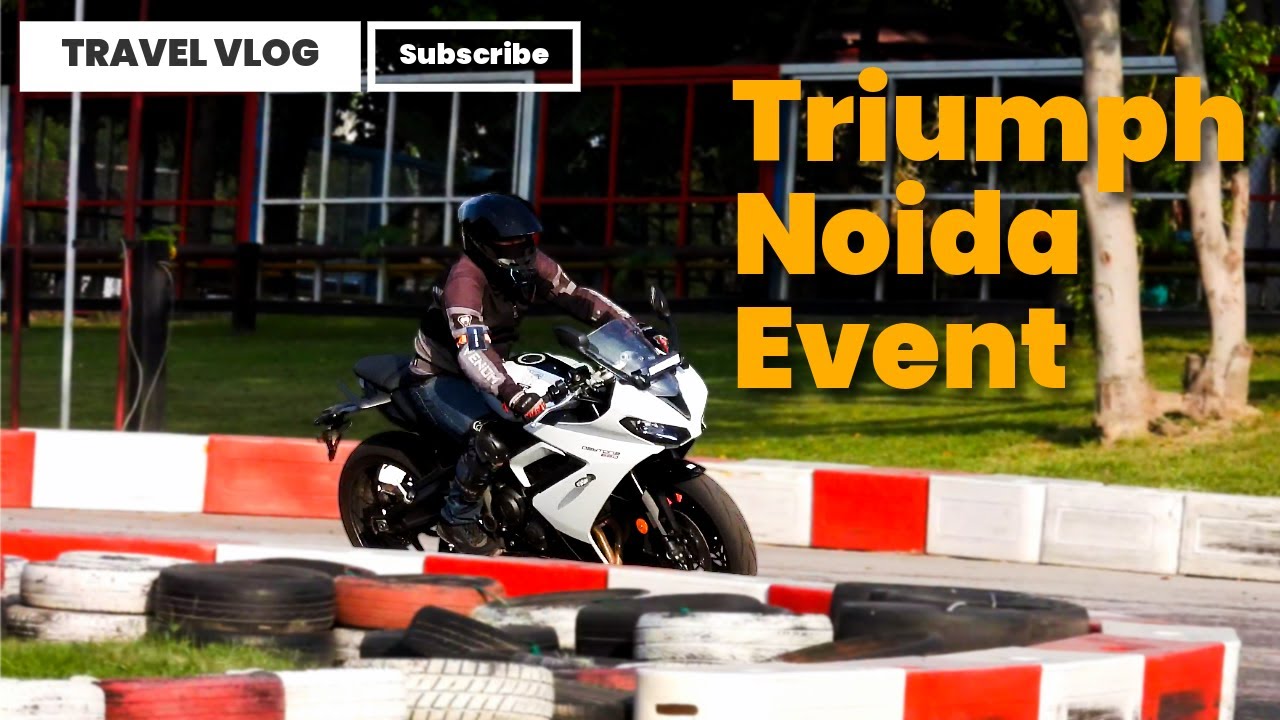 Triumph Noida Event 2K25 | #triumph #bluepantherrider