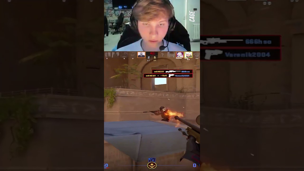 Just m0NESY things 🤷&zwj;♀️ #m0nesy #cs2 #twitchclips