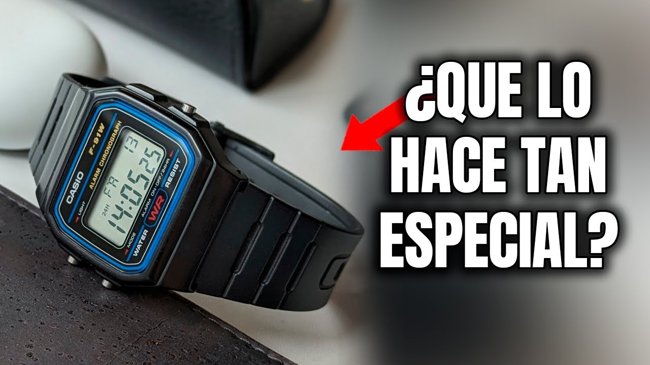 Casio F91W, ¿Qué lo hace tan especial?